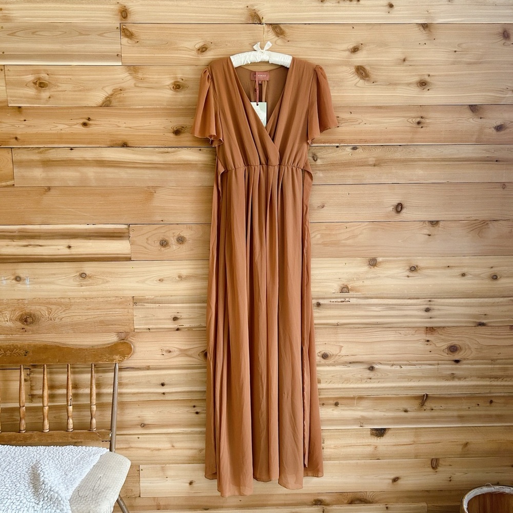 Wedding Guest Chiffon Formal Dress